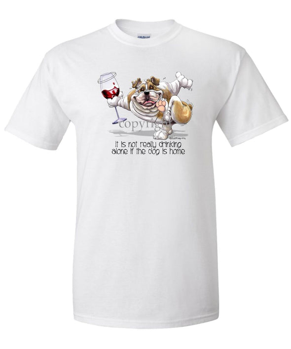 Bulldog - It's Drinking Alone 2 - T-Shirt
