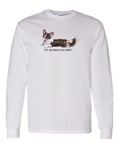 Welsh Corgi Cardigan - All About The Dog - Long Sleeve T-Shirt