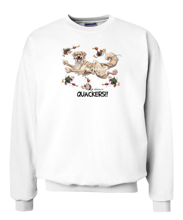 Golden Retriever - Quackers - Mike's Faves - Sweatshirt