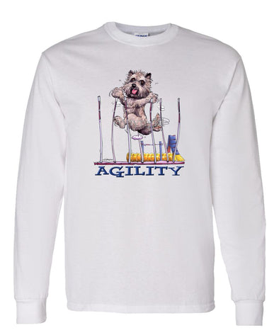 Cairn Terrier - Agility Weave II - Long Sleeve T-Shirt