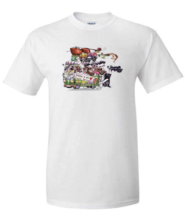 English Springer Spaniel - Bark If You Love Dogs - T-Shirt