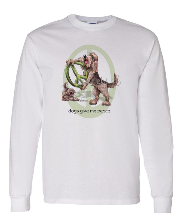 Otterhound - Peace Dogs - Long Sleeve T-Shirt