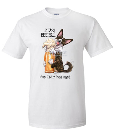 Welsh Corgi Cardigan - Dog Beers - T-Shirt