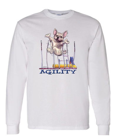 French Bulldog - Agility Weave II - Long Sleeve T-Shirt