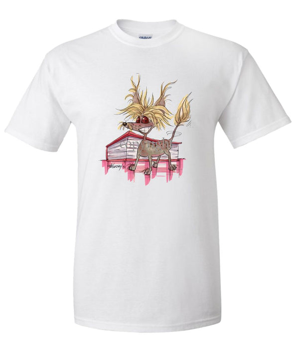 Chinese Crested - Vintage - Caricature - T-Shirt
