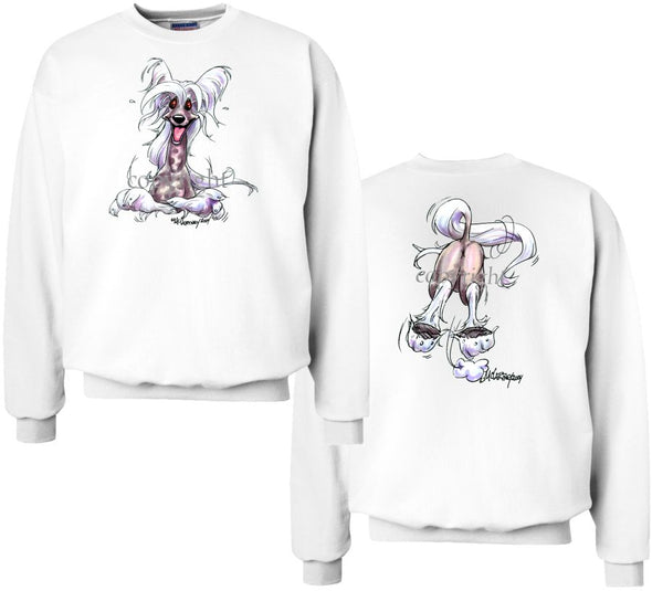 Chinese Crested - Coming and Going - Sweatshirt (Double Sided)
