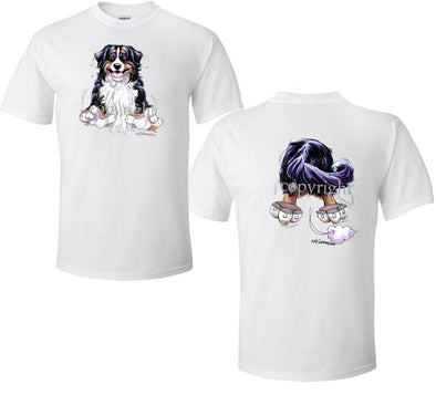 Bernese Mountain Dog - Coming and Going - T-Shirt (Double Sided)