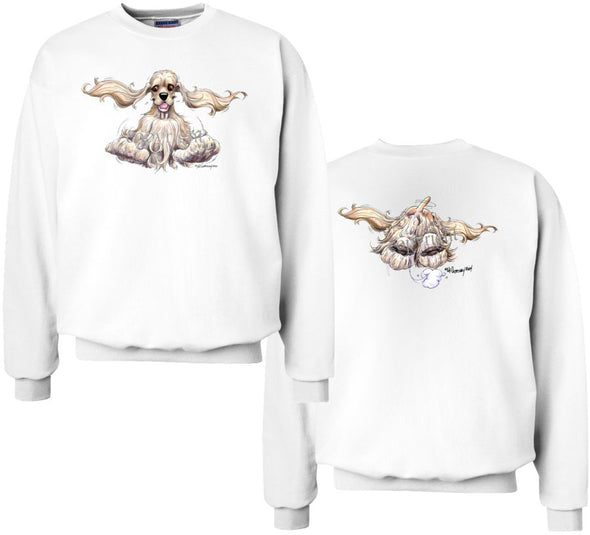 Cocker Spaniel - Coming and Going - Sweatshirt (Double Sided)