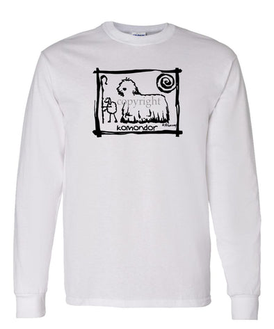 Komondor - Cavern Canine - Long Sleeve T-Shirt