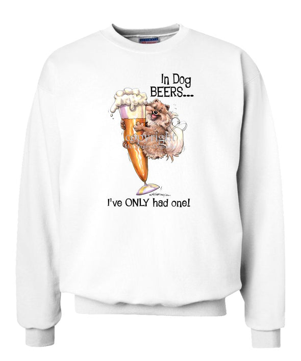 Pomeranian - Dog Beers - Sweatshirt