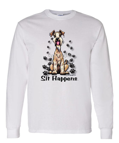Lakeland Terrier - Sit Happens - Long Sleeve T-Shirt