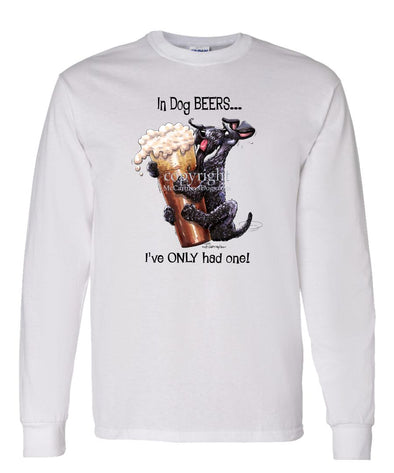 Kerry Blue Terrier - Dog Beers - Long Sleeve T-Shirt