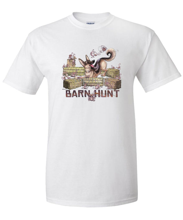 German Shepherd - Barnhunt - T-Shirt