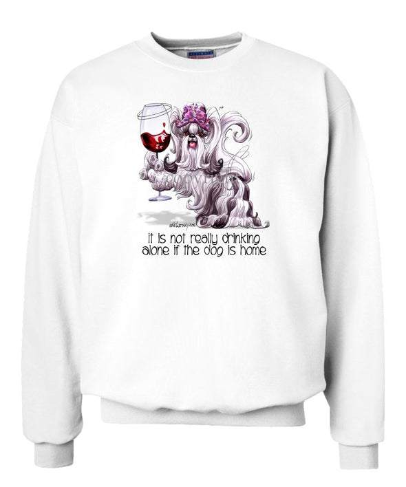Shih Tzu - It's Not Drinking Alone - Sweatshirt