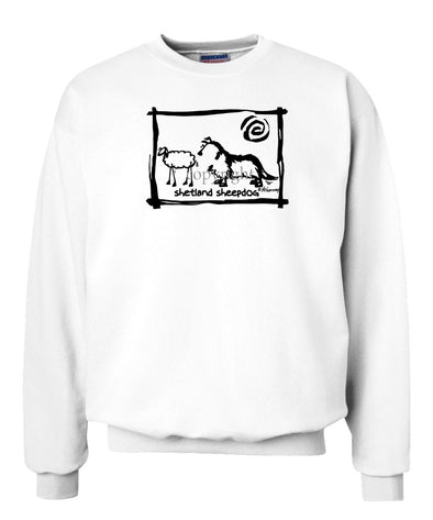 Shetland Sheepdog - Cavern Canine - Sweatshirt