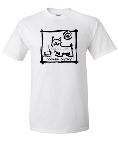 Norwich Terrier - Cavern Canine - T-Shirt
