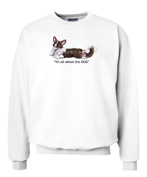 Welsh Corgi Cardigan - All About The Dog - Sweatshirt