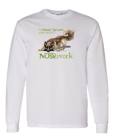 Belgian Tervuren - Nosework - Long Sleeve T-Shirt