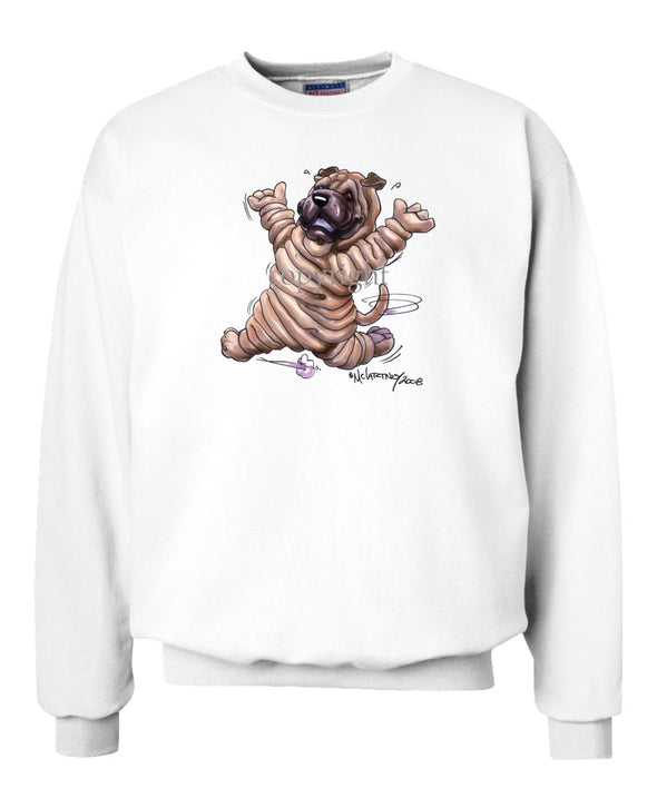 Shar Pei - Happy Dog - Sweatshirt