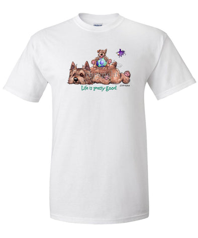 Norwich Terrier - Life Is Pretty Good - T-Shirt