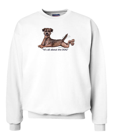 Border Terrier - All About The Dog - Sweatshirt