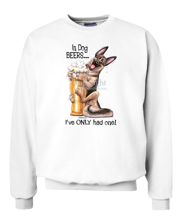 German Shepherd - Dog Beers - Sweatshirt