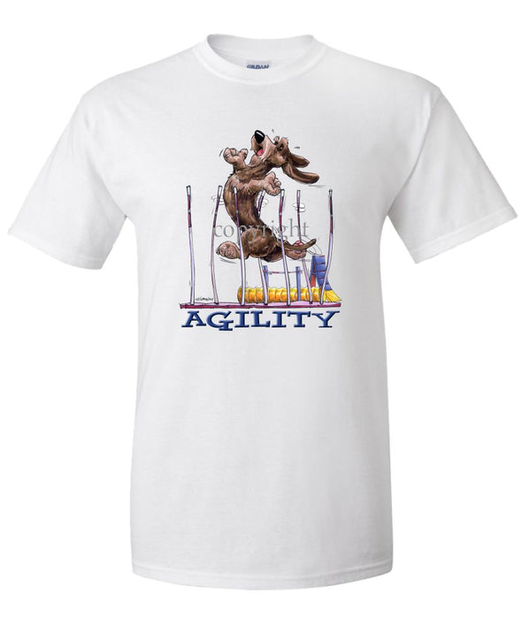 Dachshund  Wirehaired - Agility Weave II - T-Shirt