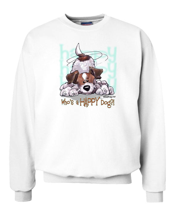Jack Russell Terrier - Who's A Happy Dog - Sweatshirt