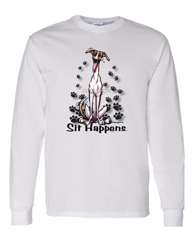 Greyhound - Sit Happens - Long Sleeve T-Shirt