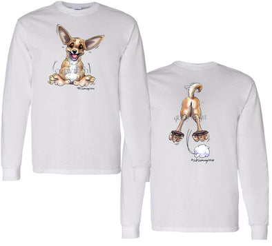 Chihuahua  Smooth - Coming and Going - Long Sleeve T-Shirt (Double Sided)
