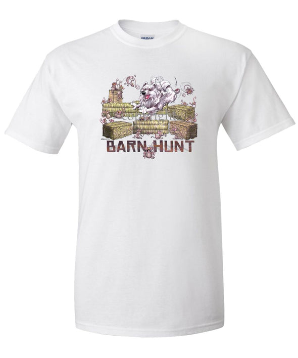 American Eskimo Dog - Barnhunt - T-Shirt