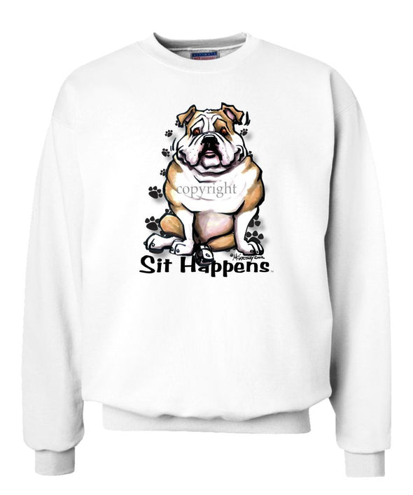 Bulldog - Sit Happens - Sweatshirt