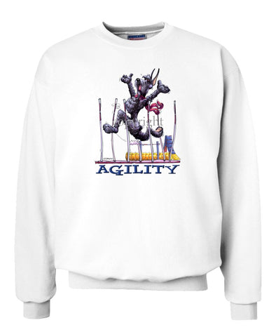 Giant Schnauzer - Agility Weave II - Sweatshirt