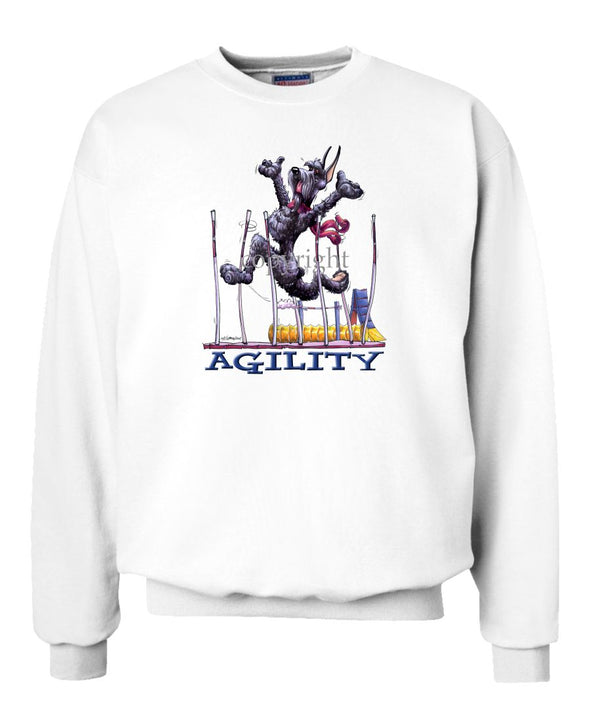 Giant Schnauzer - Agility Weave II - Sweatshirt