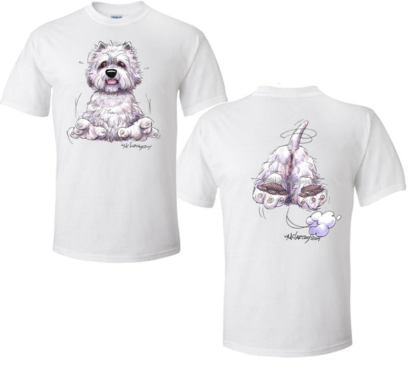 West Highland Terrier - Coming and Going - T-Shirt (Double Sided)