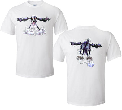 English Springer Spaniel - Coming and Going - T-Shirt (Double Sided)