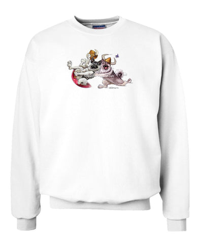 Norwegian Elkhound - Snow Disc - Mike's Faves - Sweatshirt