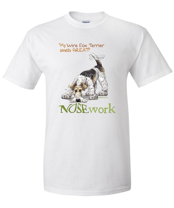 Wire Fox Terrier - Nosework - T-Shirt