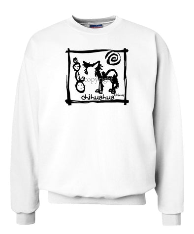 Chihuahua  Longhaired - Cavern Canine - Sweatshirt