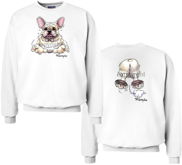 French Bulldog - Coming and Going - Sweatshirt (Double Sided)