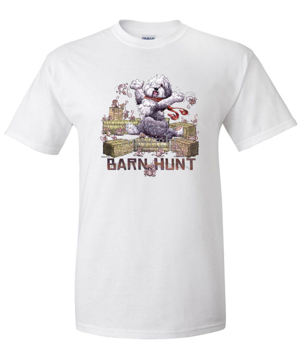 Old English Sheepdog - Barnhunt - T-Shirt