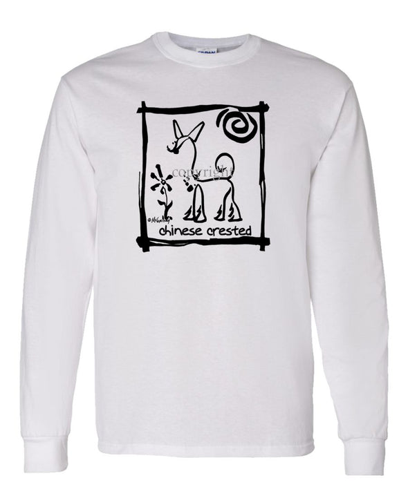 Chinese Crested - Cavern Canine - Long Sleeve T-Shirt