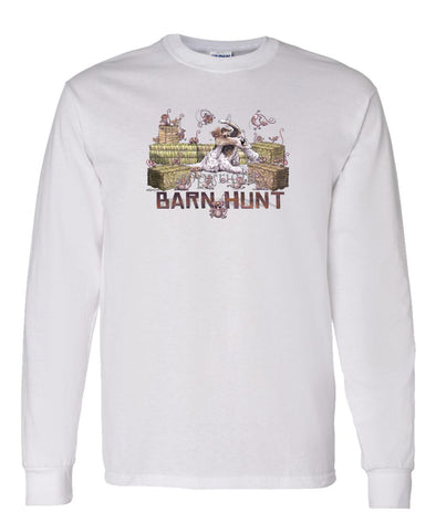 Wire Fox Terrier - Barnhunt - Long Sleeve T-Shirt
