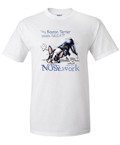 Boston Terrier - Nosework - T-Shirt