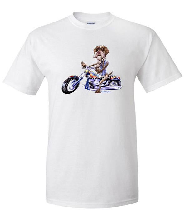 German Wirehaired Pointer - Biker - Mike's Faves - T-Shirt