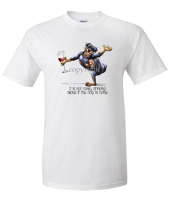 Rottweiler - It's Drinking Alone 2 - T-Shirt