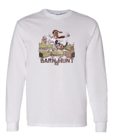 Basset Hound - Barnhunt - Long Sleeve T-Shirt