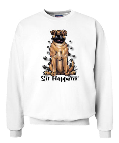 Bullmastiff - Sit Happens - Sweatshirt