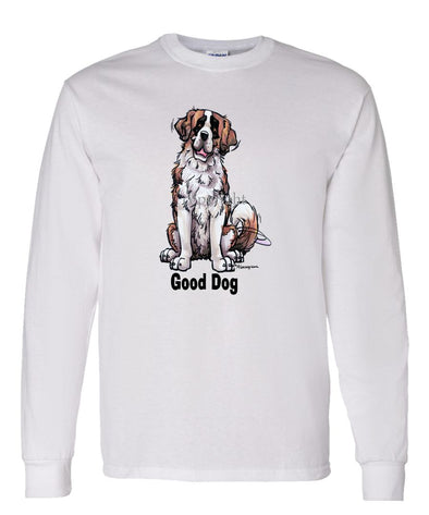 Saint Bernard - Good Dog - Long Sleeve T-Shirt