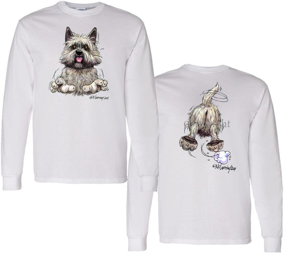 Cairn Terrier - Coming and Going - Long Sleeve T-Shirt (Double Sided)
